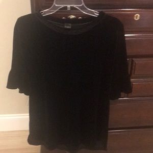 Beautiful velveteen top